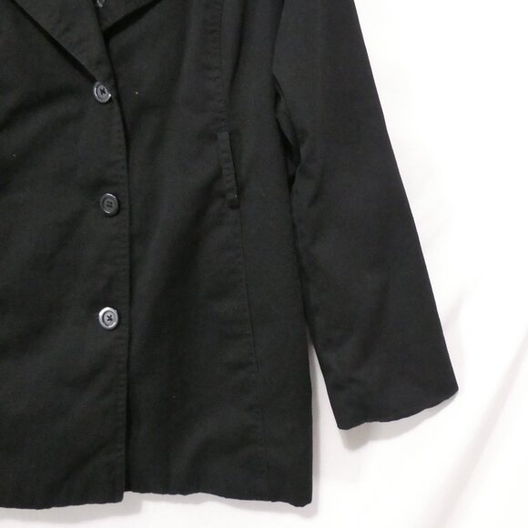 GEORGE | large | Elegant Black Three Button Jacket - Picture 9 of 16